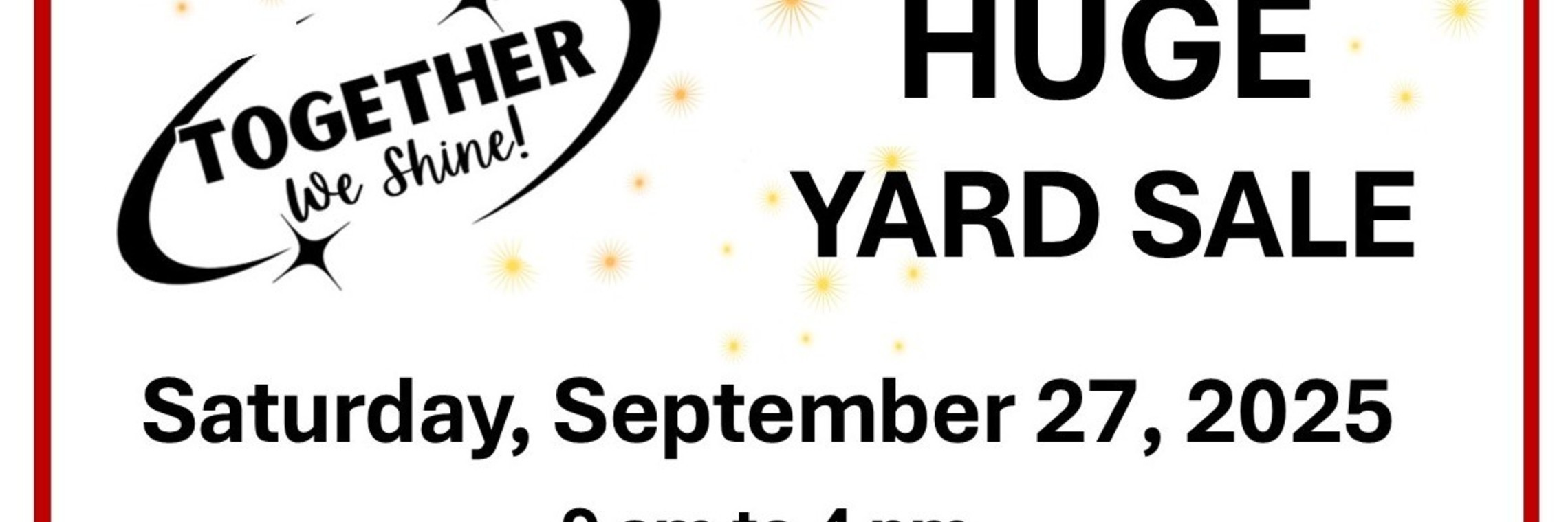 Yardsalesign